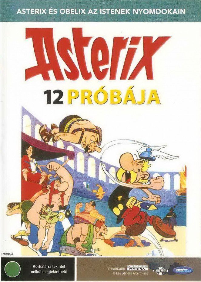 Asterix tizenkét próbája - Plakátok