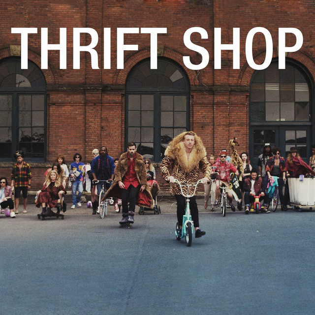 Macklemore & Ryan Lewis feat. Wanz - Thrift Shop - Carteles