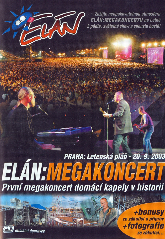 Elán: Megakoncert - Plagáty