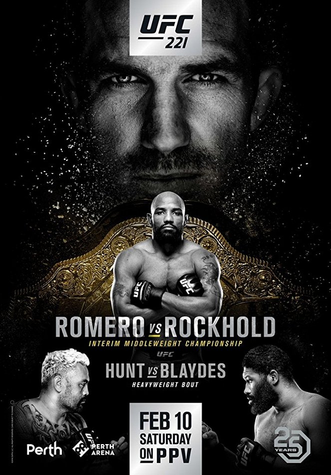 UFC 221: Romero vs. Rockhold - Plakáty
