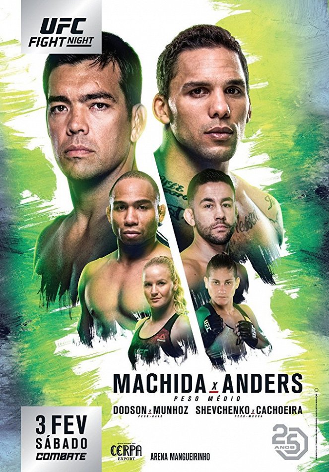 UFC Fight Night: Machida vs. Anders - Plakáty