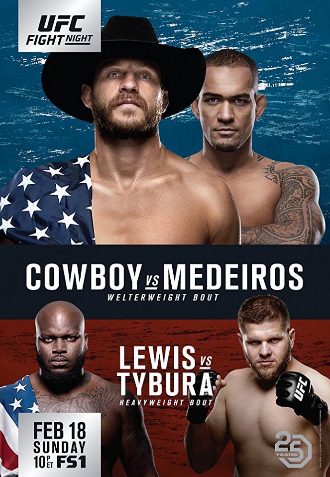 UFC Fight Night: Cowboy vs. Medeiros - Plakate