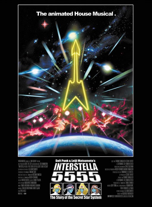 Interstella 5555: The 5tory of the 5ecret 5tar 5ystem - Plakate