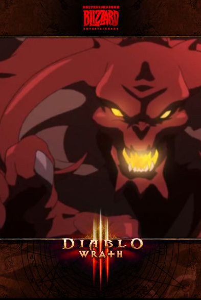 Diablo 3: Wrath - Plakate