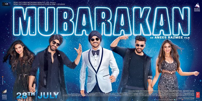 Mubarakan - Posters