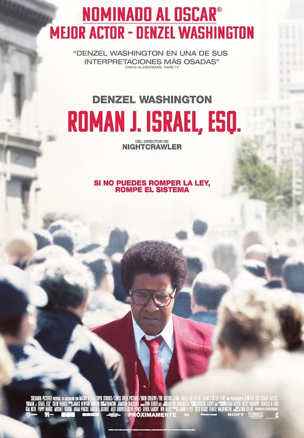 Roman J. Israel, Esq. - Carteles