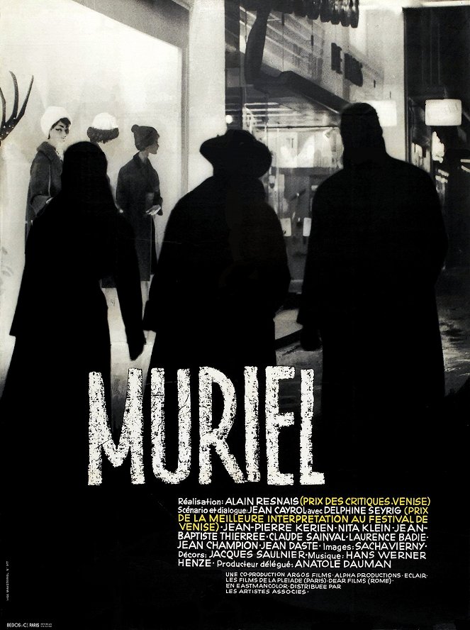 Muriel neboli v čase návratu - Plagáty