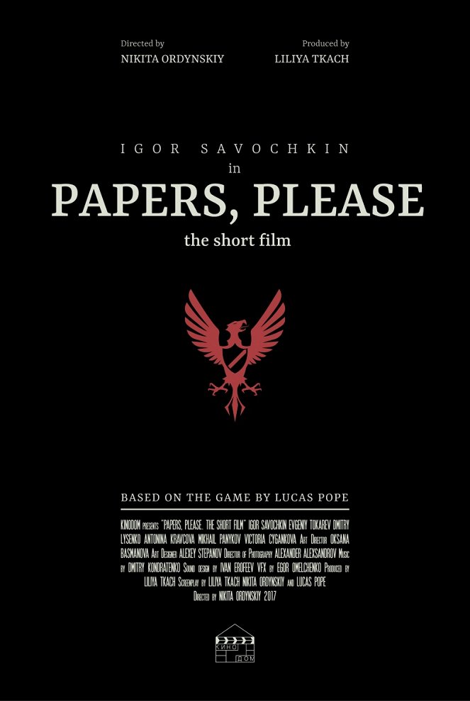 Papers, Please: The Short Film - Posters