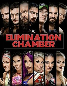 WWE Elimination Chamber - Cartazes