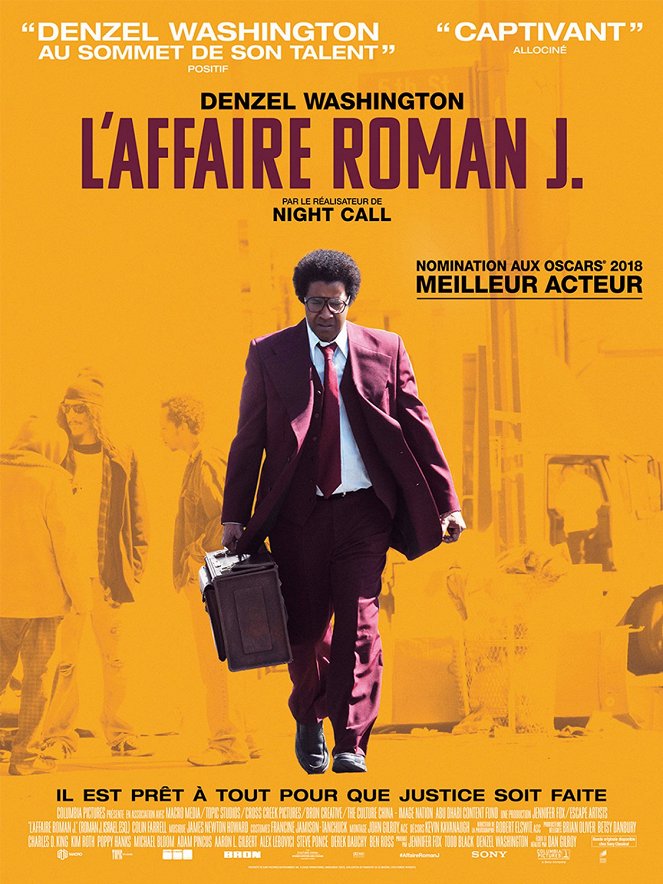 L'Affaire Roman J. - Affiches