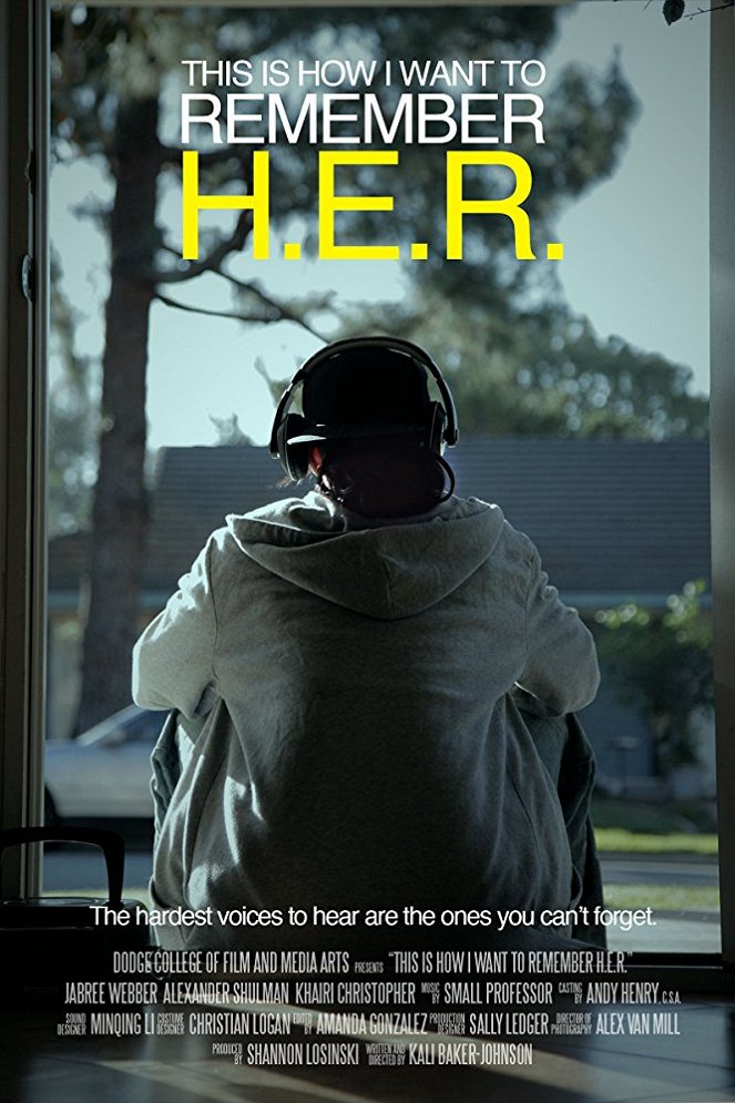 This is How I Want to Remember H.E.R. - Plakate