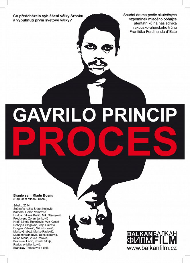 Gavrilo Princip - proces - Plakáty