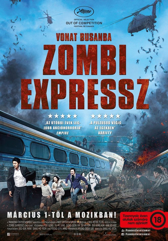 Vonat Busanba – Zombi expressz - Plakátok