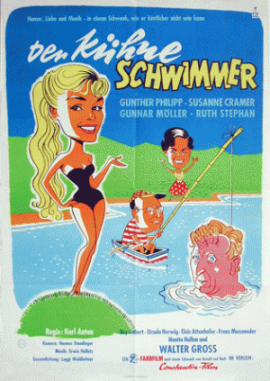 Der Kühne Schwimmer - Plakaty