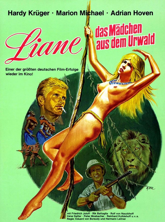 Liane, das Mädchen aus dem Urwald - Posters