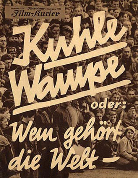 Kuhle Wampe oder: Wem gehört die Welt? - Plakate