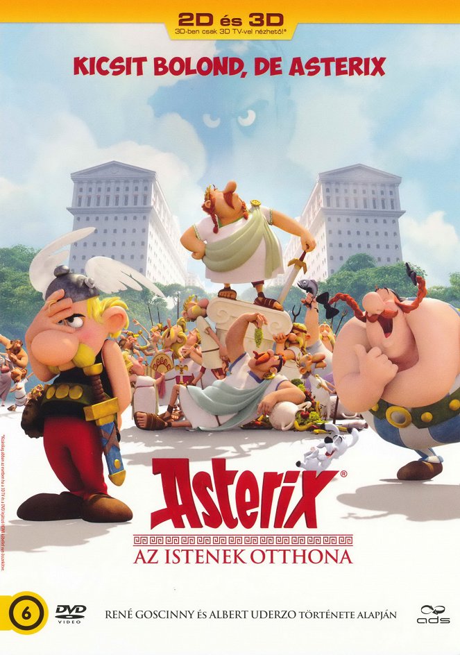 Asterix – Az Istenek otthona - Plakátok