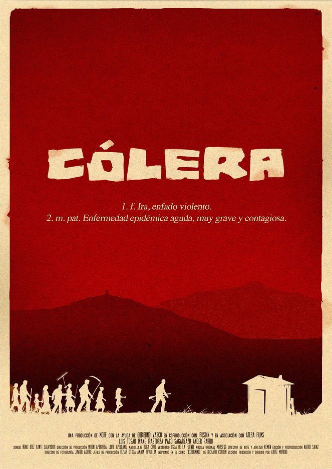 Cólera - Carteles