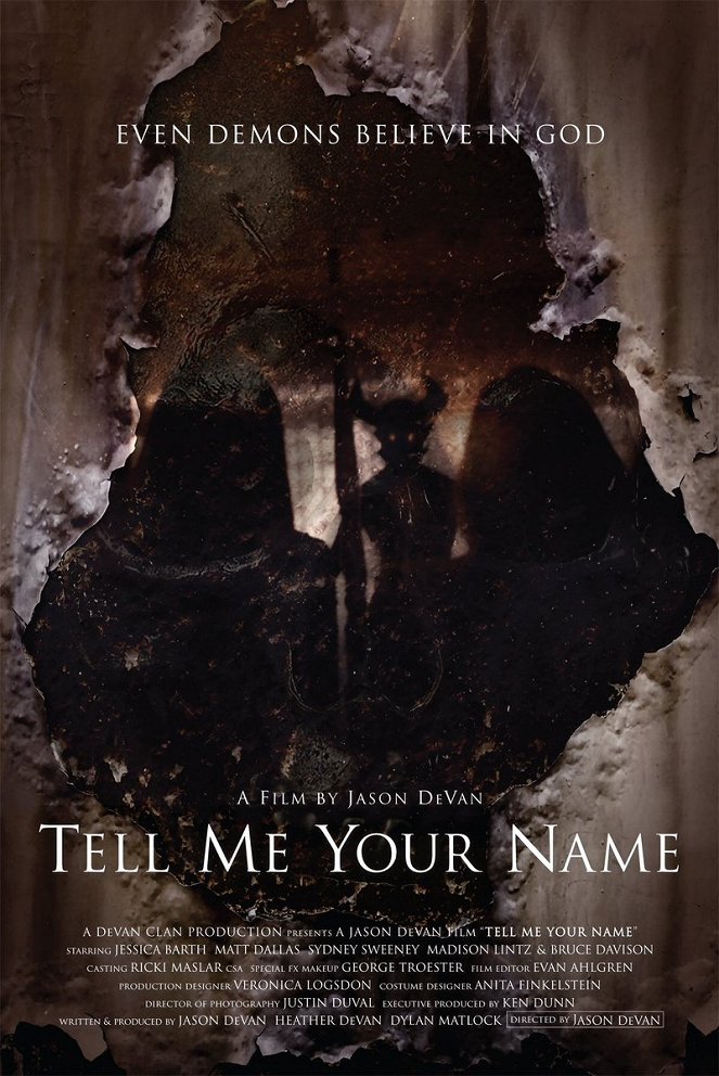 Tell Me Your Name - Affiches