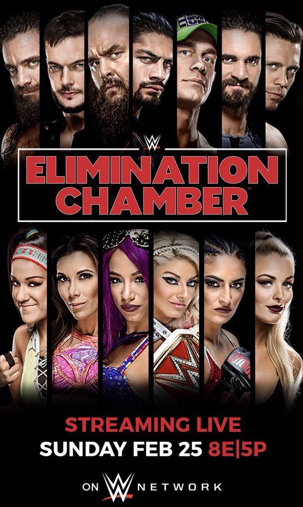 WWE Elimination Chamber - Affiches