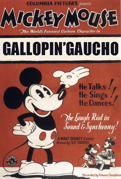 The Gallopin' Gaucho - Affiches
