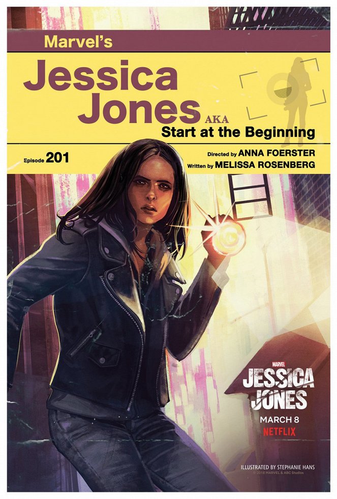 Jessica Jones - AKA Start at the Beginning - Carteles