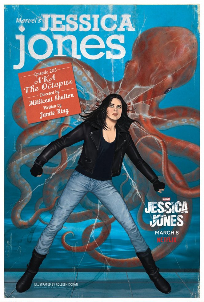 Jessica Jones - O polvo - Cartazes