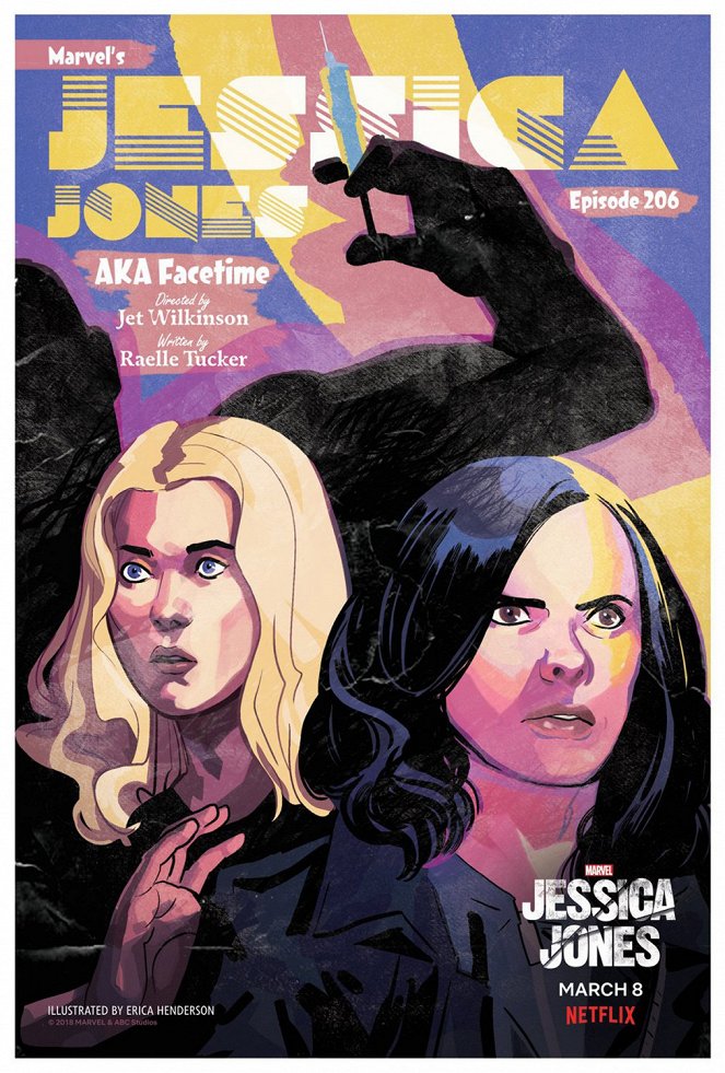 Jessica Jones - AKA Tváří v tvář - Plakáty