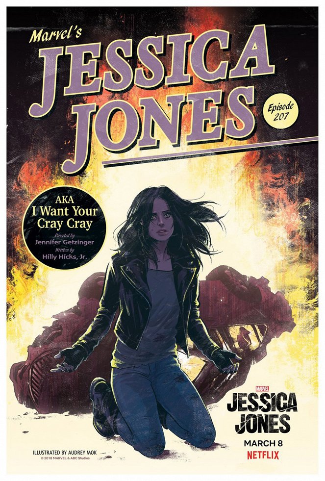 Marvel's Jessica Jones - I Want Your Cray Cray - Plakate