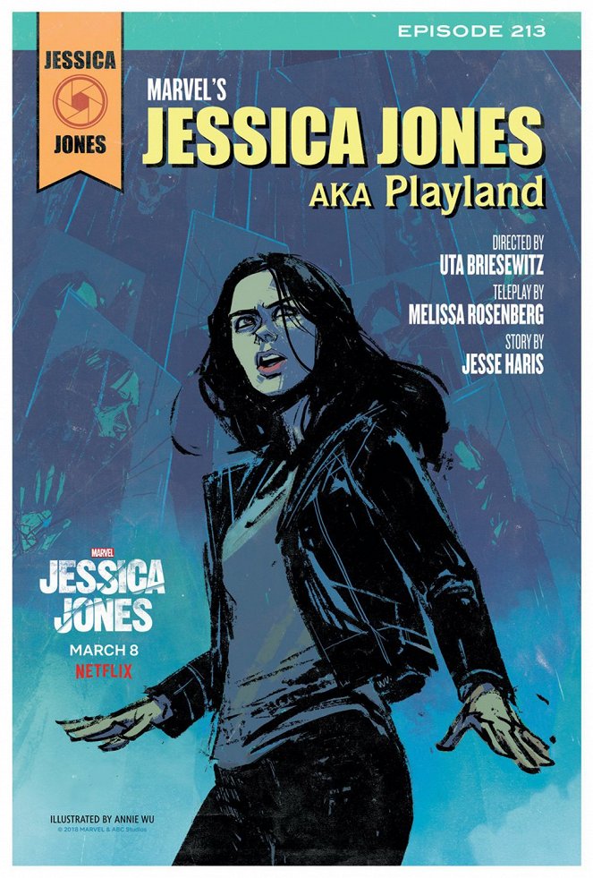 Marvel's Jessica Jones - AKA Le parc d'attractions - Affiches
