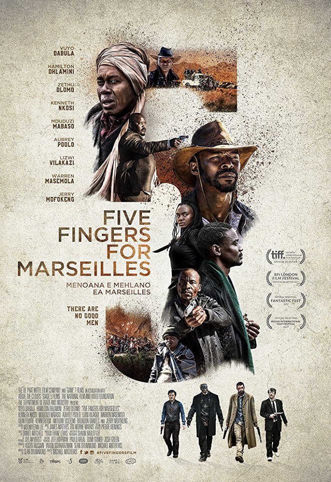 Pět prstů pro Marseilles - Plakáty