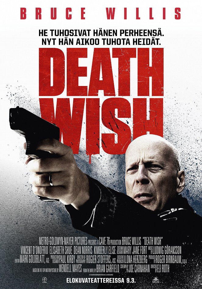 Death Wish - Julisteet