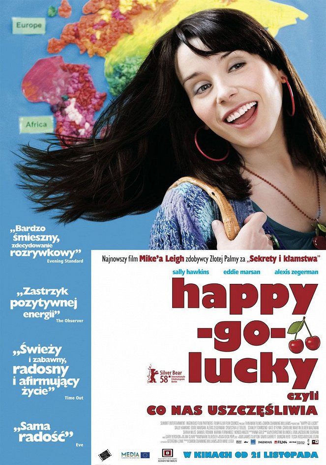 Happy-Go-Lucky, czyli co nas uszczęśliwia - Plakaty