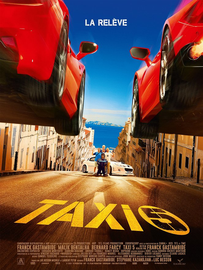 Taxi 5 - Carteles
