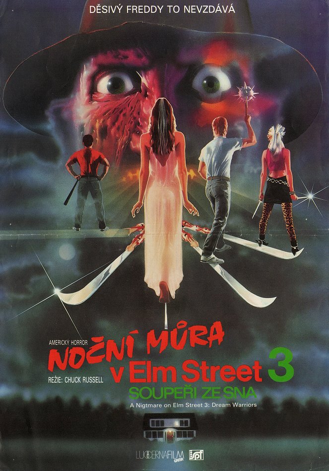 Noční můra v Elm Street 3: Bojovníci ze sna - Plakáty