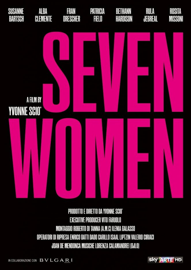 Siedem kobiet - Plakaty