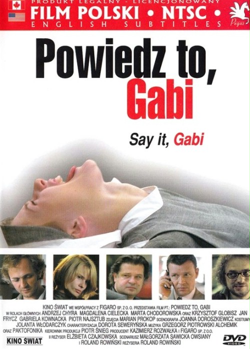 Powiedz to, Gabi - Posters