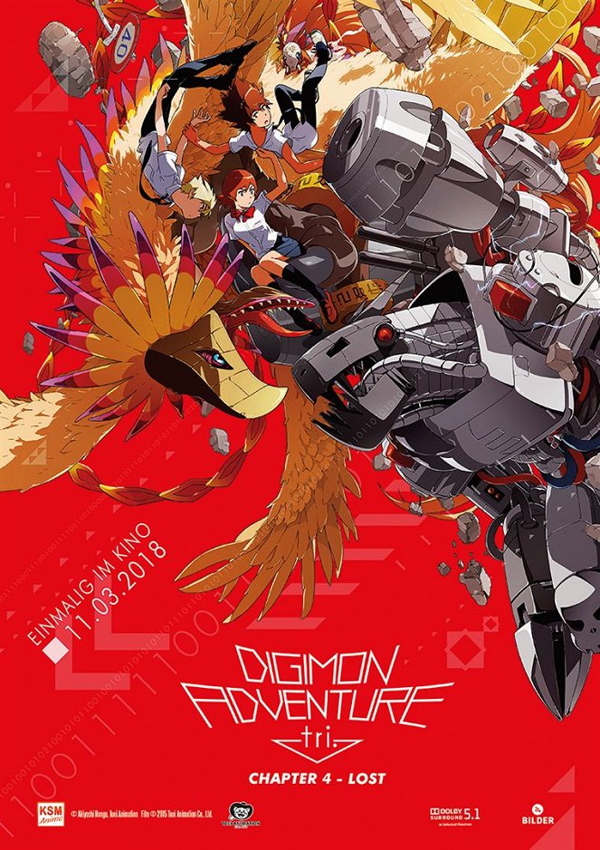 Digimon Adventure tri. Chapter 4 - Lost - Plakate