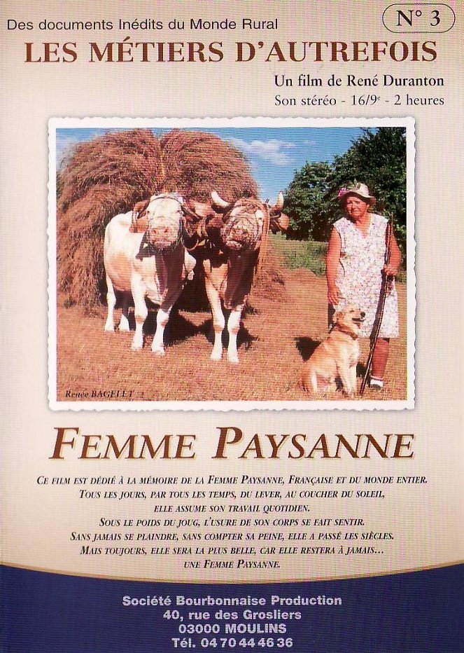 Femme paysanne - Plakate