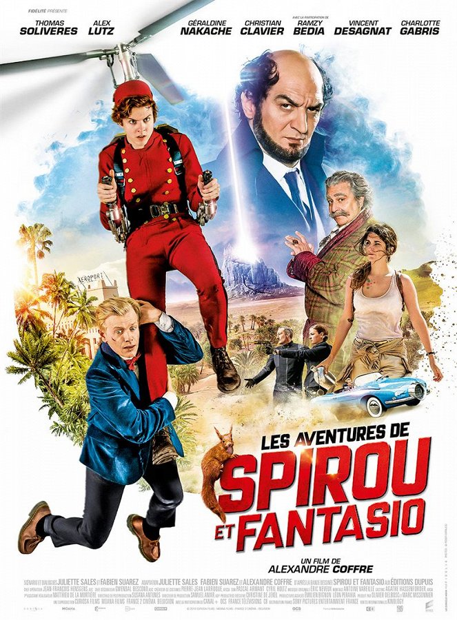 Die Abenteuer von Spirou & Fantasio - Plakate