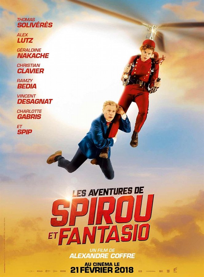 Les Aventures de Spirou et Fantasio - Plakaty