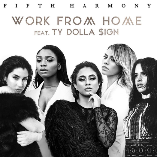 Fifth Harmony feat. Ty Dolla $ign: Work from Home - Posters
