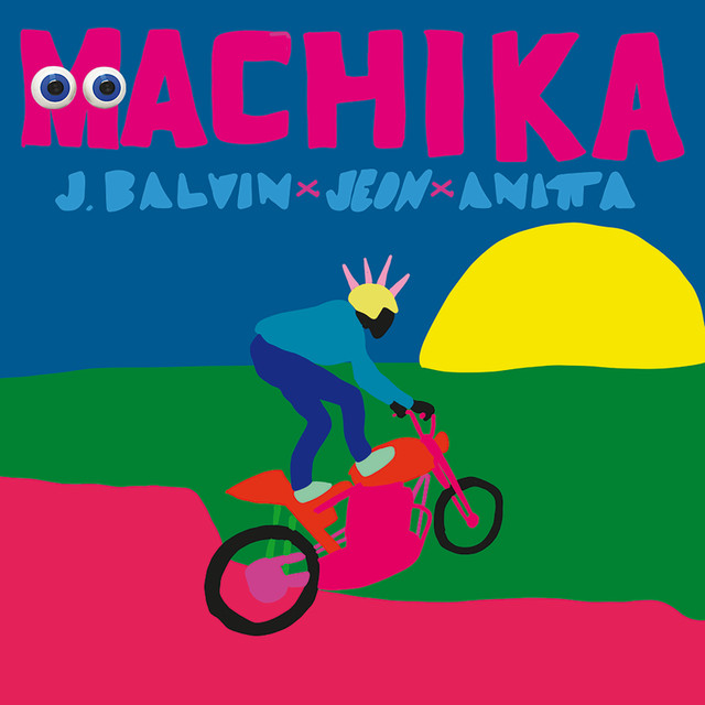 J Balvin feat. Jeon & Anitta - Machika - Plakate