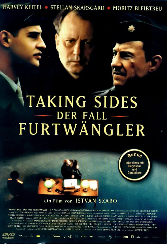 Taking sides, le cas Furtwängler - Affiches