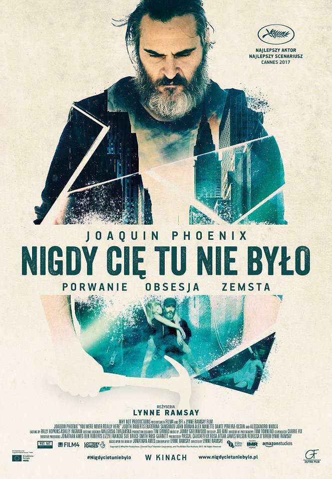 Nigdy cię tu nie było - Plakaty