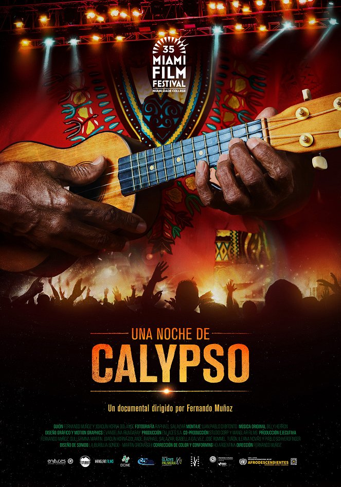 Una noche de Calypso - Carteles