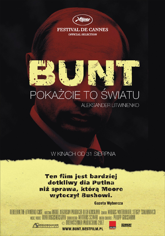 Bunt. Sprawa Litwinienki - Plakaty
