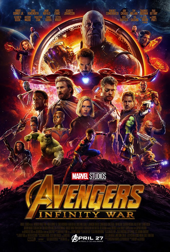 Avengers: Infinity War - Julisteet