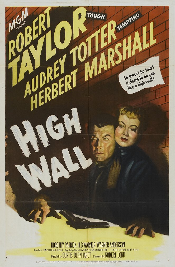 Vysoká zeď - Plakáty