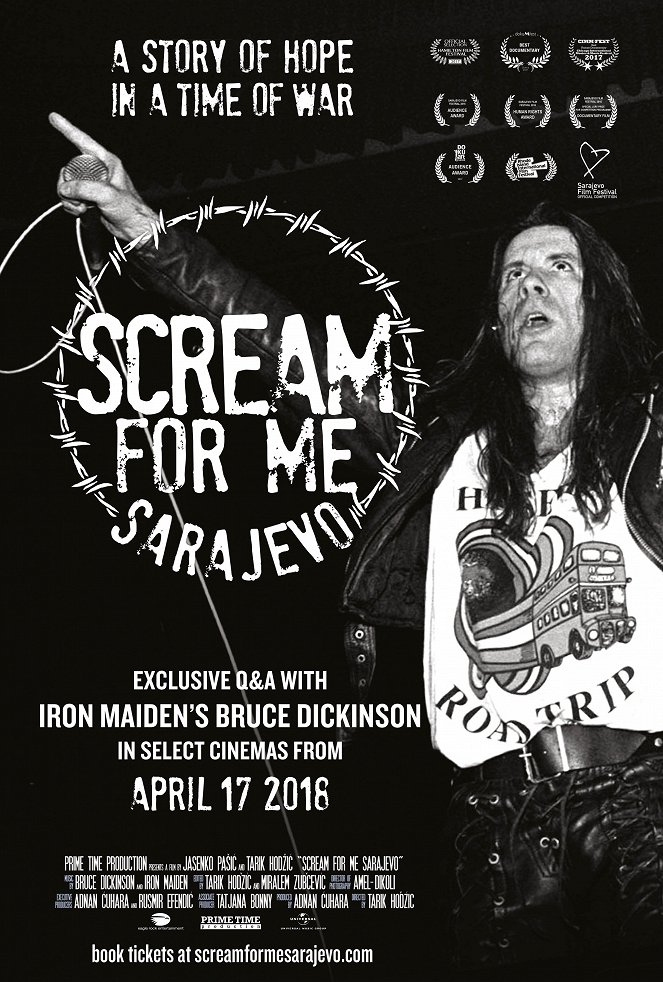 Scream for Me Sarajevo - Plakate